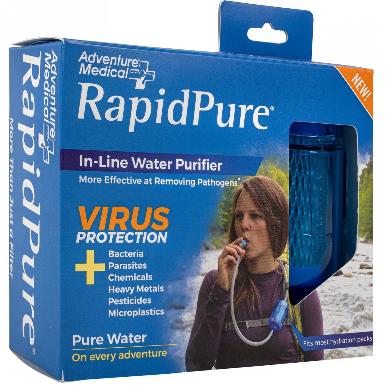 RapidPure Scout Hydration Pack Purifier filter