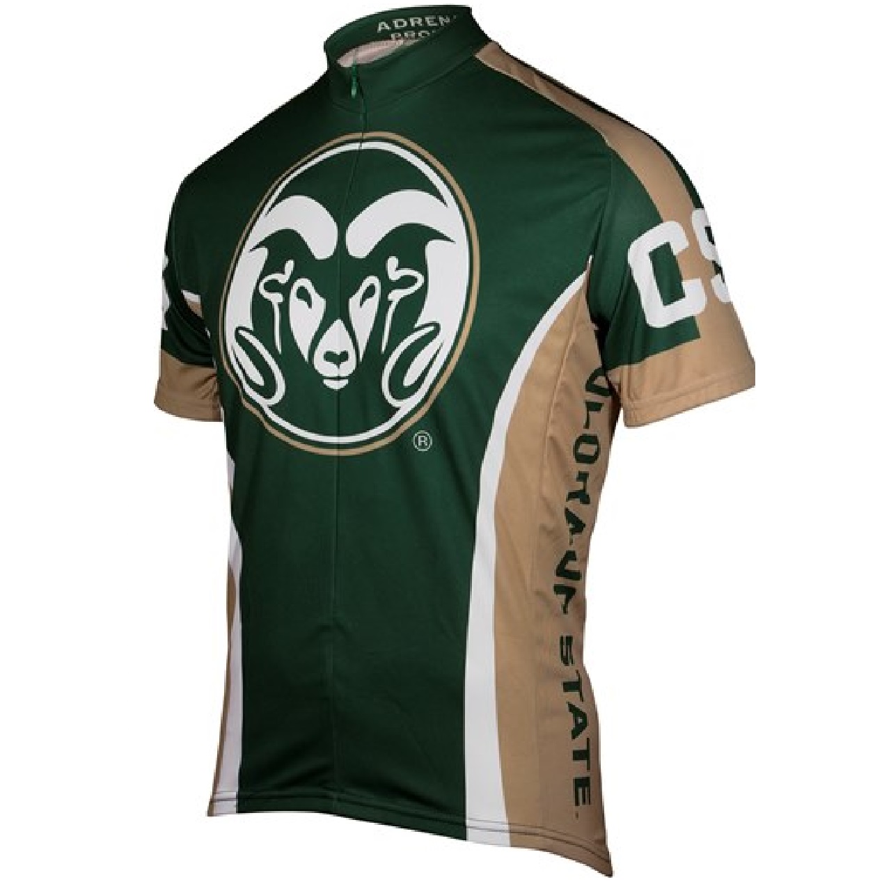 Adrenaline Promo Colorado State University College 3/4 zip Men's Cycling Jersey