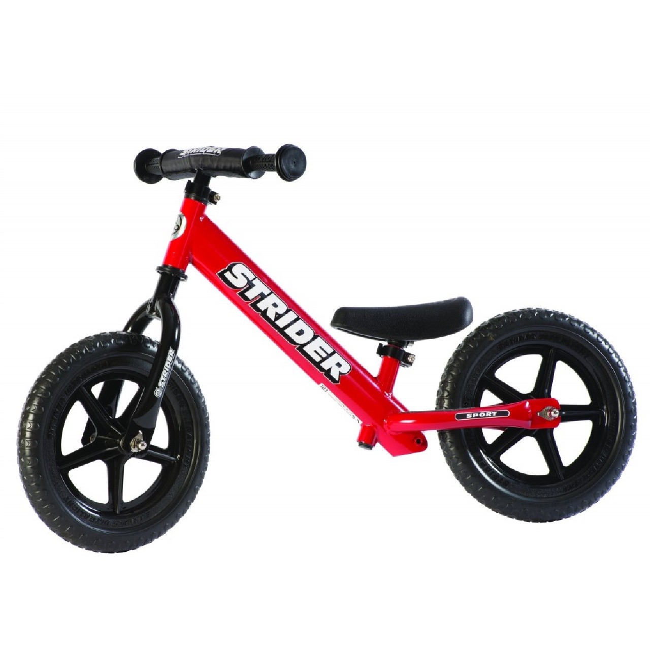 STRIDER 12 Sport Kids Balance Bike No-Pedal Learn To Ride Pre Bike Red