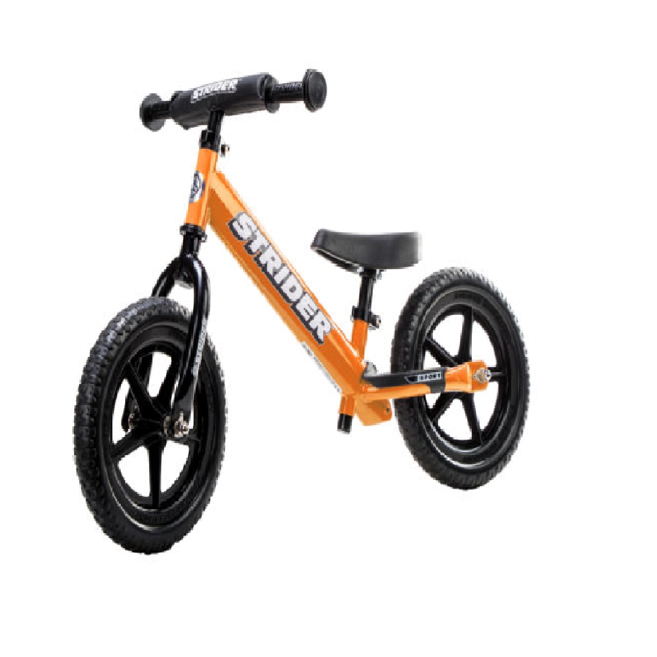 STRIDER 12 Sport Kids Balance Bike No-Pedal Learn To Ride Pre Bike orange
