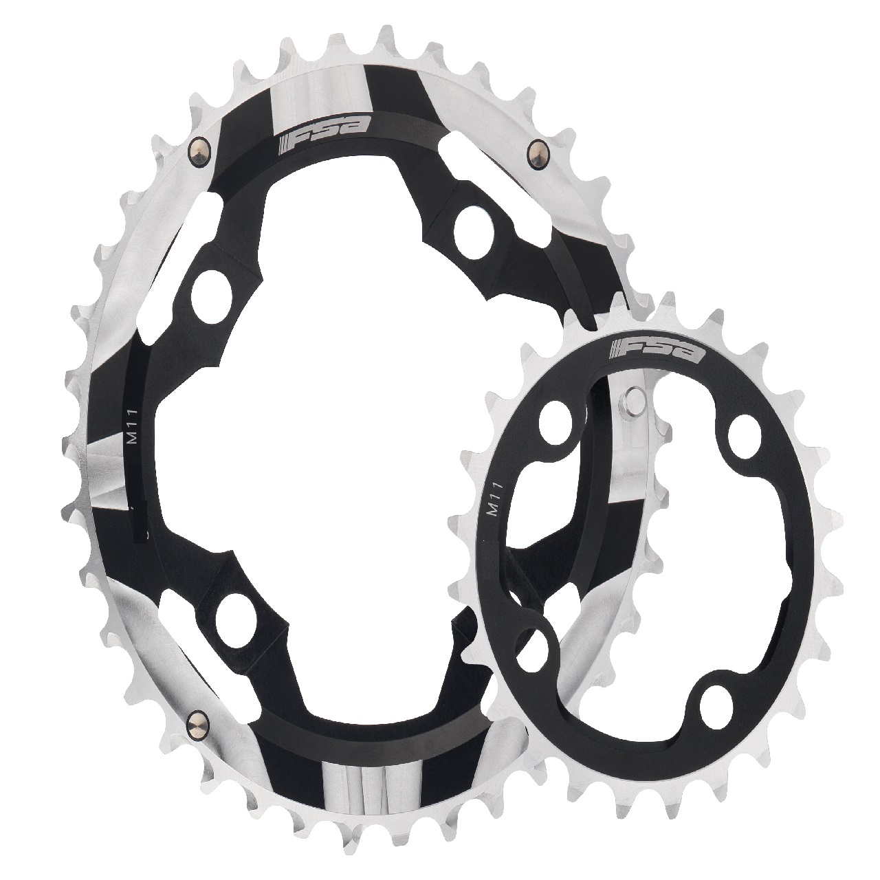FSA K-Force ATB 4 Hole ABS Chainring for 2X Cranks 36T x 96 BCD (1 ring) WB329