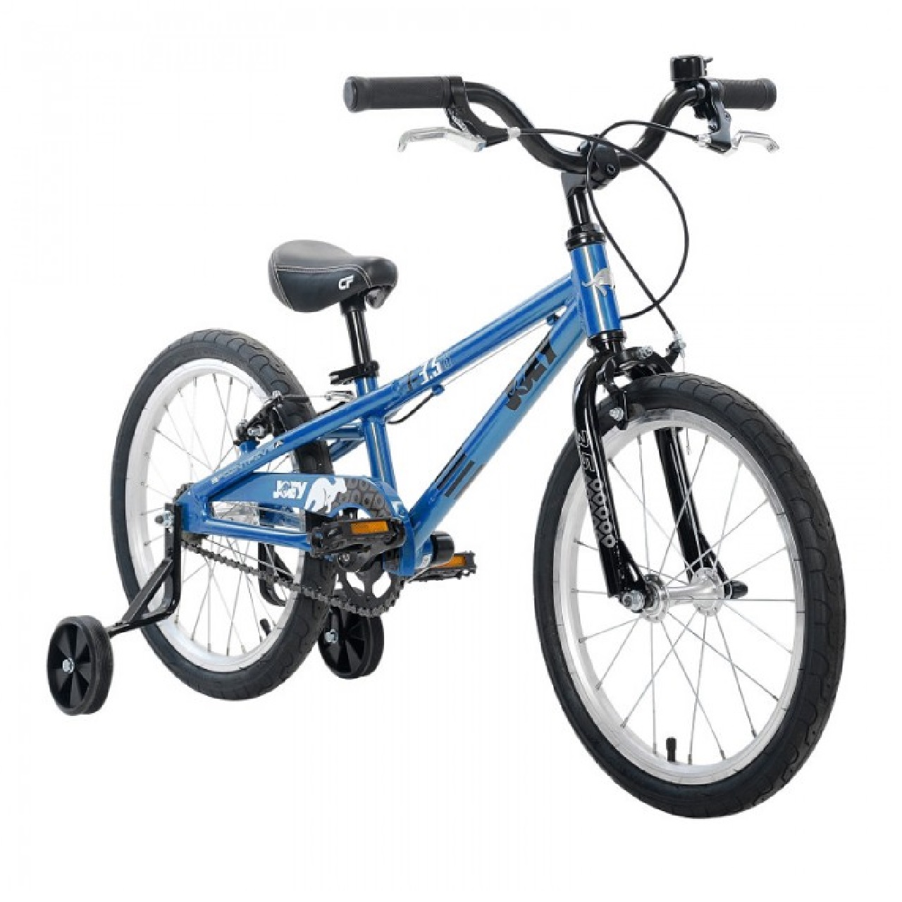 Joey 3.5 Ergo 18" Wheel Single Speed/Training Wheel Kids Bike (ages 3 -6) Blue