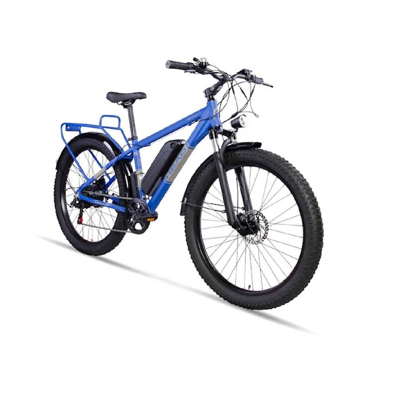 Head Groove E2 ebike electric MTB 27.5"-7 Speed -750W Bike Blue