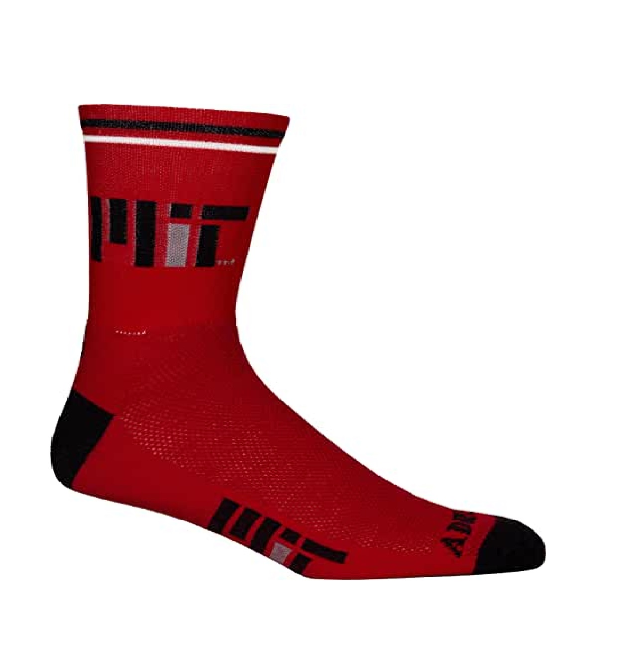 Massachusetts Institute of Technology (MIT) 5" Crew Cycling Socks Red