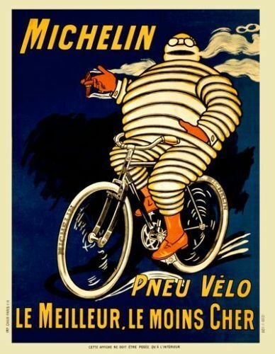 Cycling Poster Michelin Poster vintage bicycle art Tour De France 1178 11" x 17"