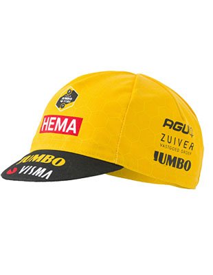 Cycling Cap Jumbo Visma Team Cap yellow