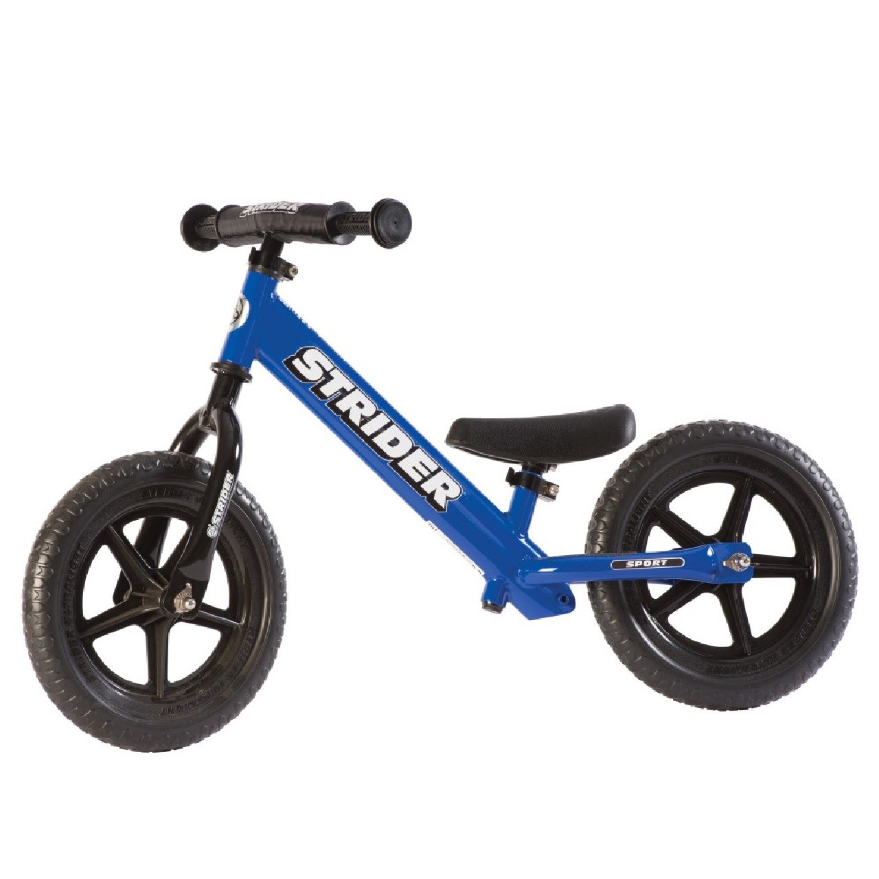 STRIDER 12 Sport Kids Balance Bike No-Pedal Learn To Ride Pre Bike Blue