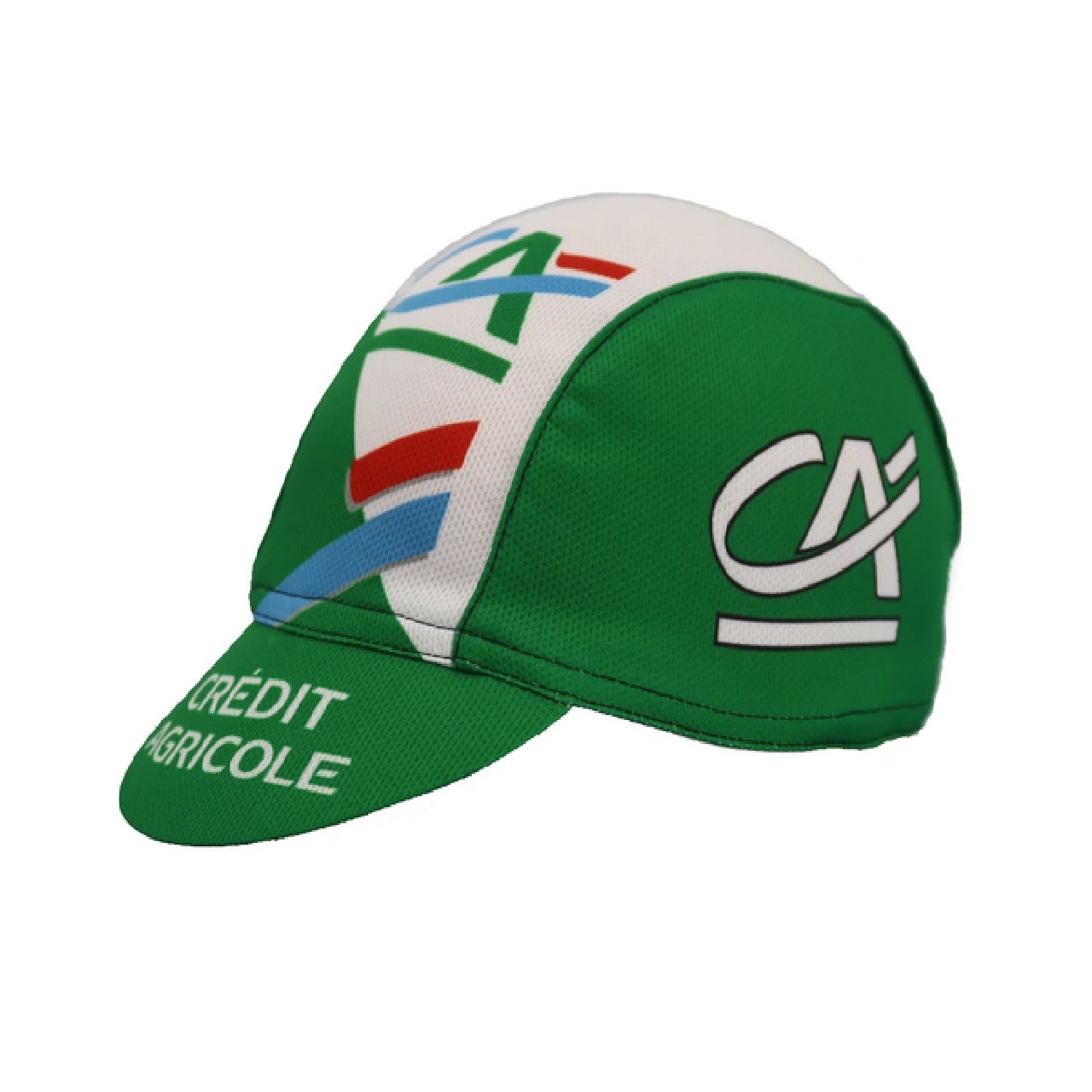 Team Credit Agricole Summer cycling Cap Green/white