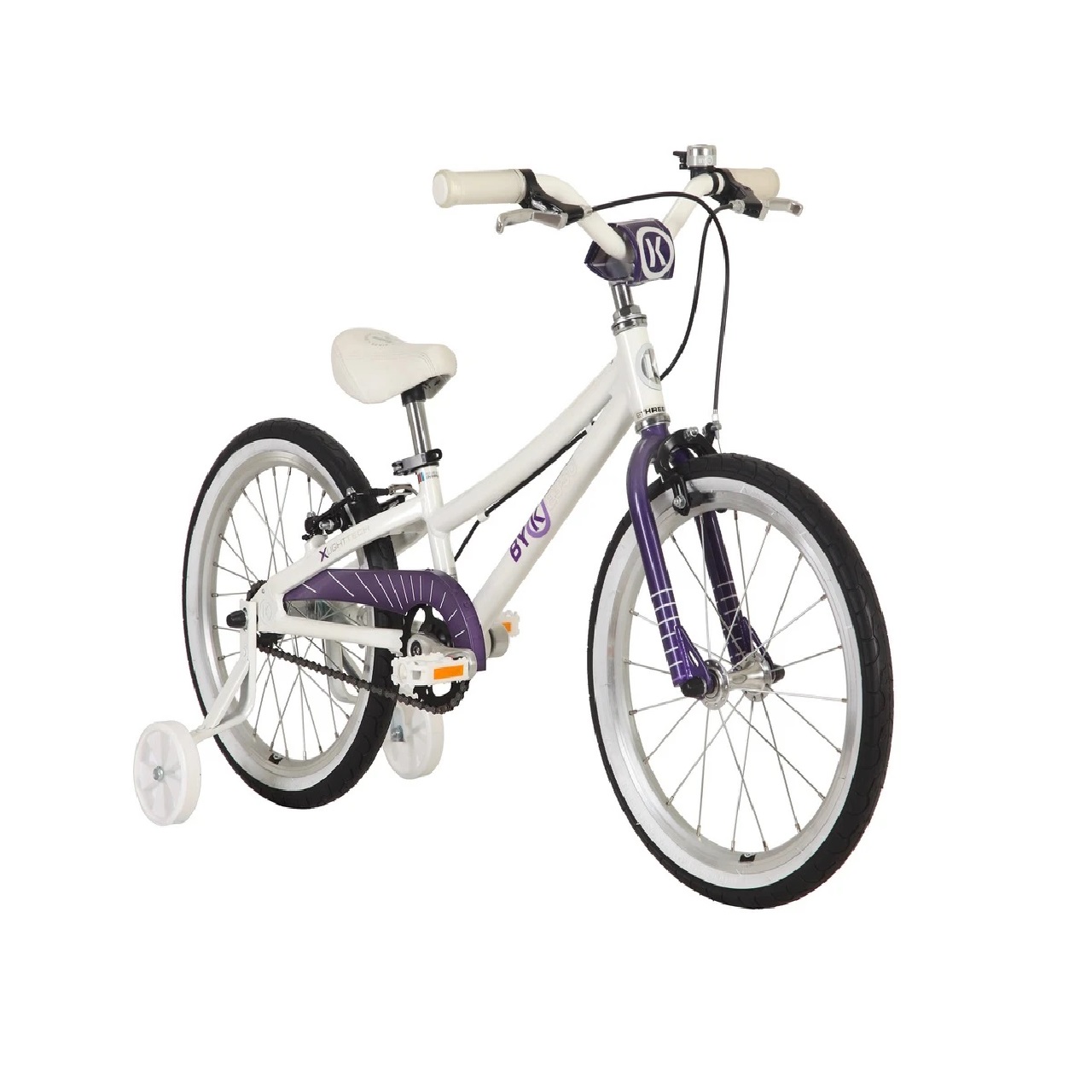 ByK E-350 18" Single Speed Kids Bike Age: 3-6 Years -Purple
