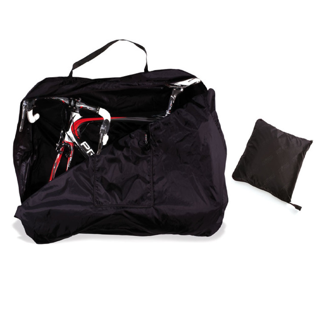 SCicon Foldable Bike Cover Pocket Bike Bag - Smart Pocket Design Black (117x20x82cm)