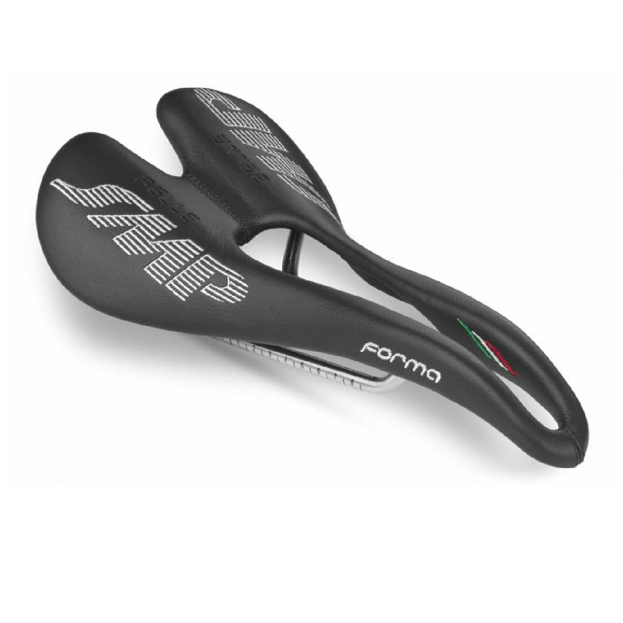 Selle SMP FORMA Bike Saddle Seat Black with stainless Steel Rails