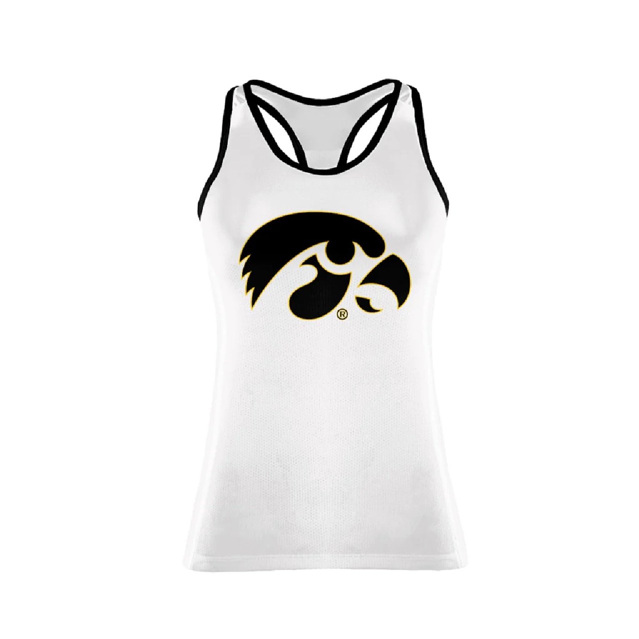 Primal University of Iowa Hawkeyes Astara Womens Cycling Tank