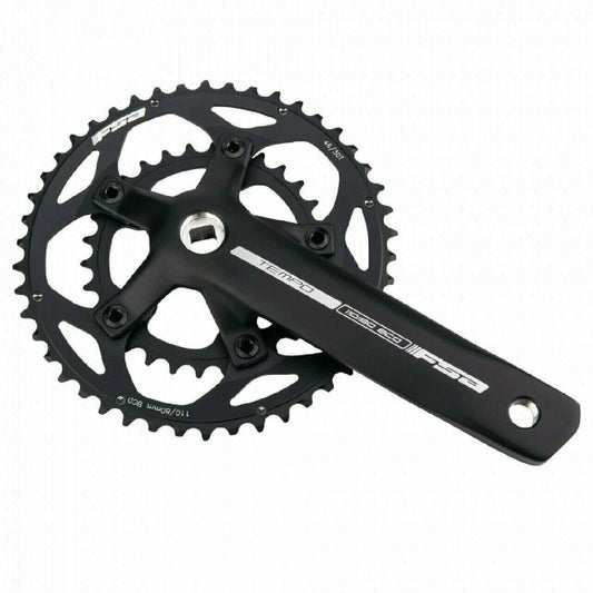 FSA TEMPO CK ADVENTURE ALLOY CRANKSET 30/46T - 165mm JIS Black