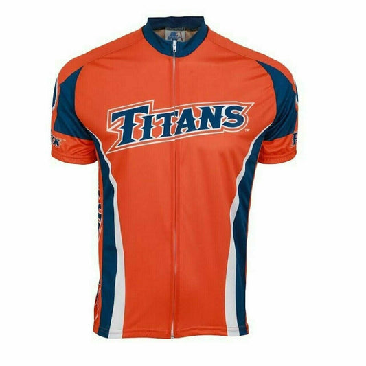 Cycling Jersey California State Fullerton University Full Zip Cycling Jersey CSU