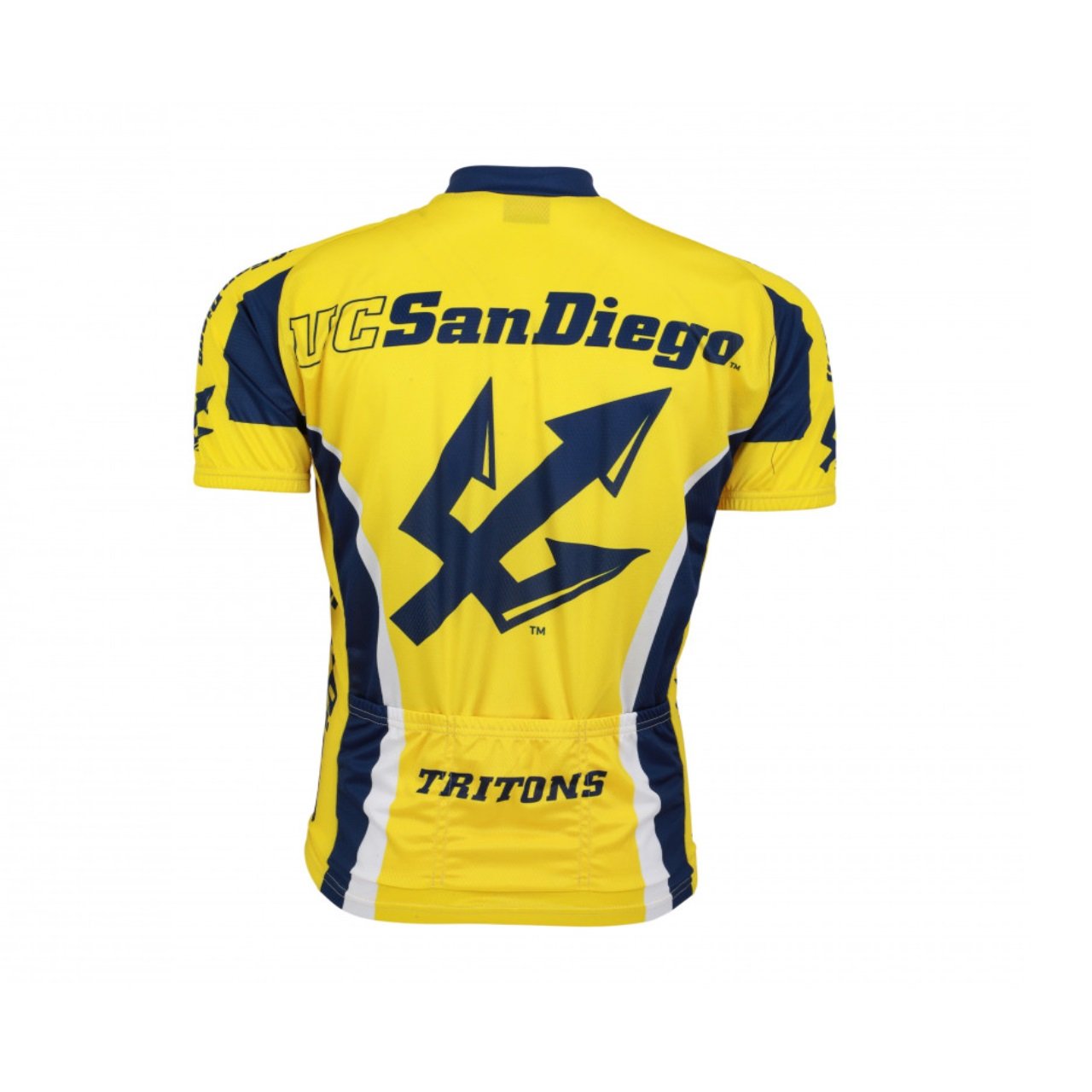 University of California San Diego UCSD Men's Full Zip Cycling Jersey