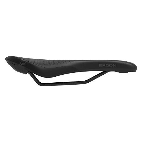 Ergon Men's SMC Sport Gel Saddle, Bike seat Black, M/L