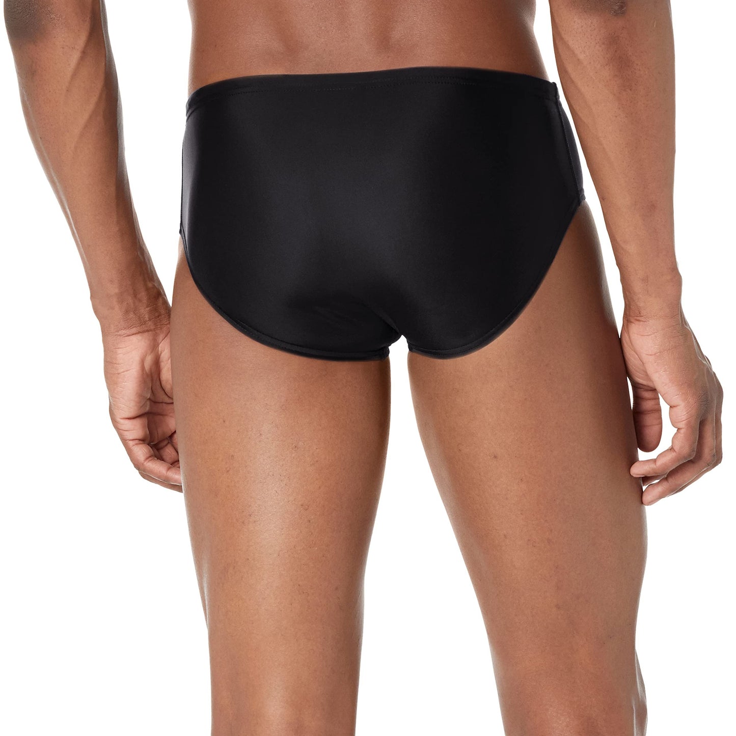 Speedo mens Swimsuit Powerflex Eco Solid Adult Black, 36