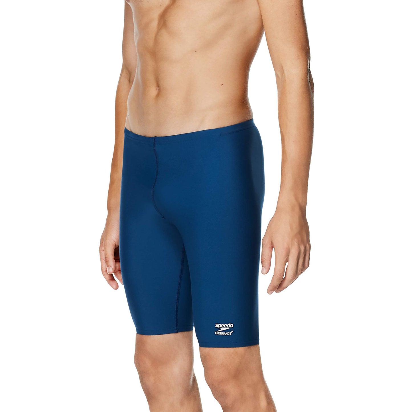 Speedo mens Swimsuit Endurance+ Solid Usa Adult athletic swim jammers, Navy, 38