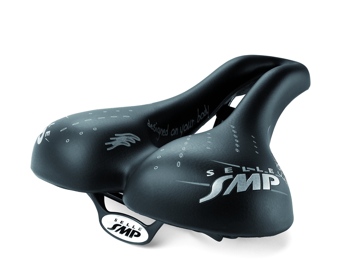 Selle SMP Unisex's E-Bike Saddle, Black, Medium