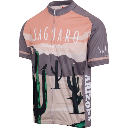 Saguaro National Park Full Zip Men's Cycling Jersey