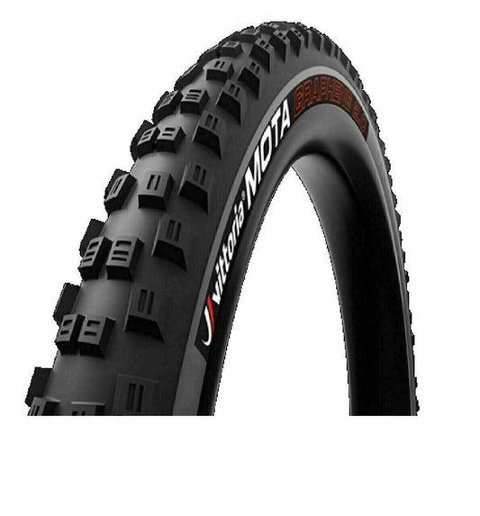 Vittoria Mota RTNT G+ Gravity/Mountain Bicycle Tire (Full Black - 27.5x2.5)