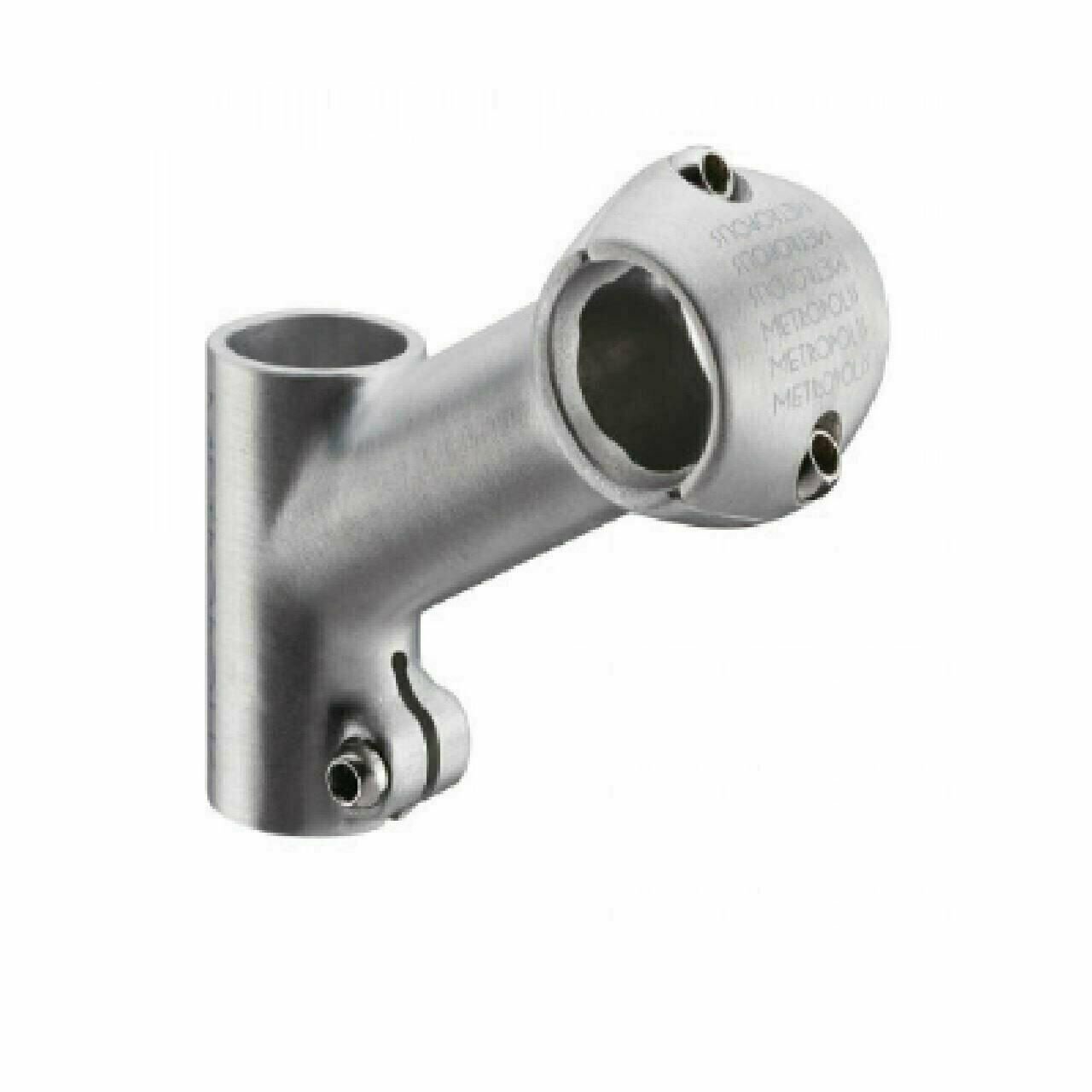 Metropolis Commuter Bike Stem 31.8 x 30° x 90mm Brushed Alloy