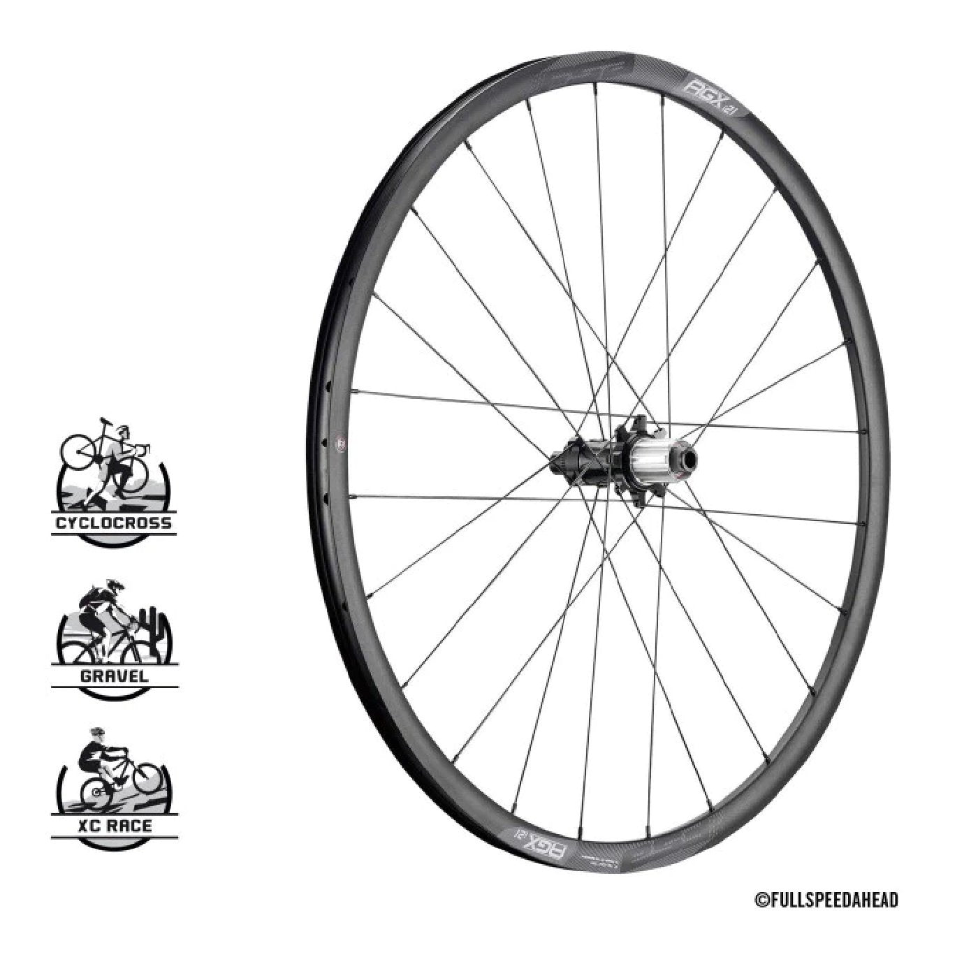 FSA Non Series AGX i21 Gravel 29" Wheelset