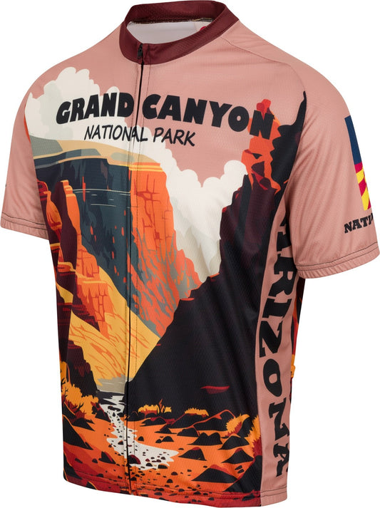 Grand Canyon National Park Full Zip Cycling Jersey