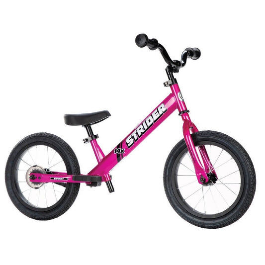 Strider 14X Sport Learn to Ride 14" Balance Bike 3-6 year olds Fuchsia