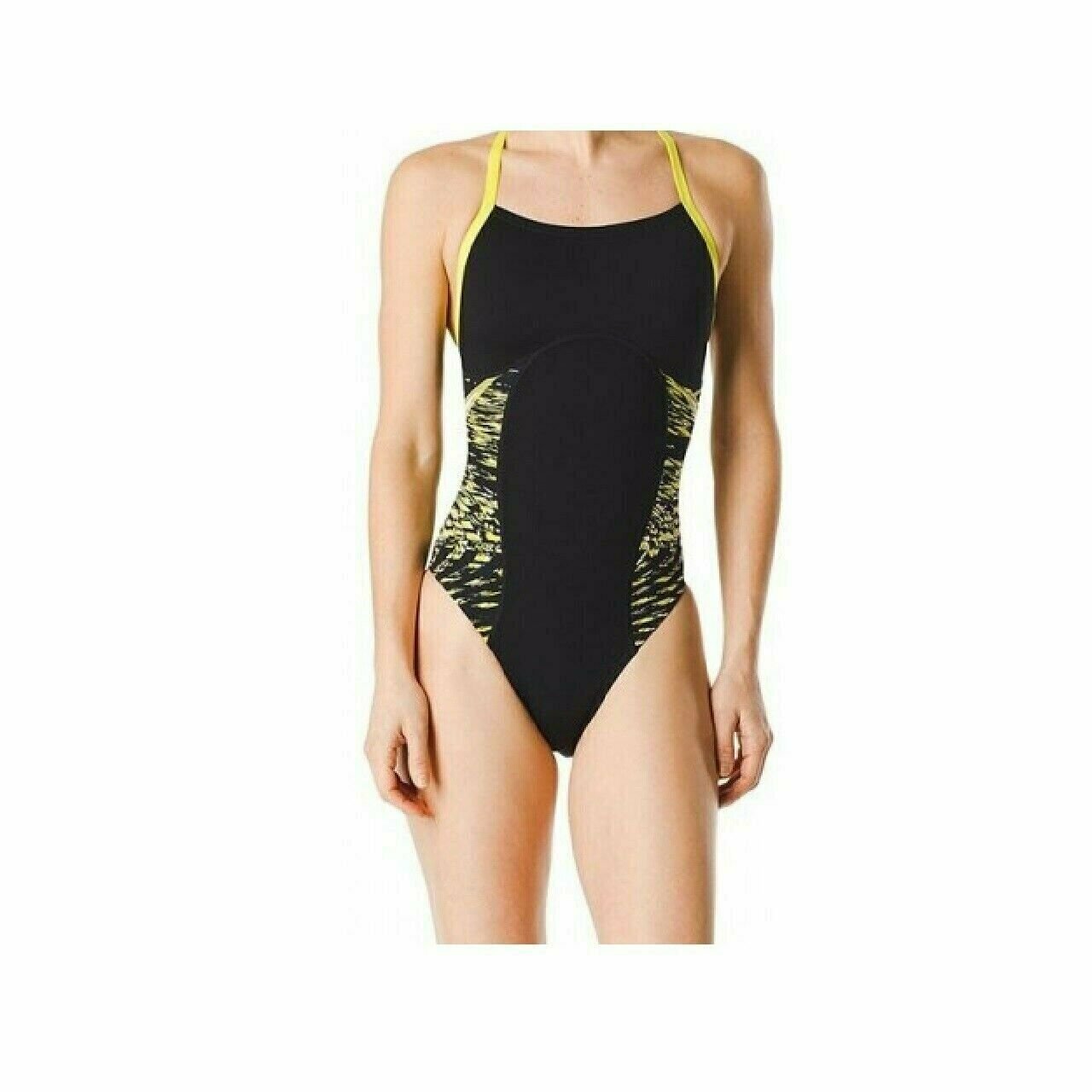 Swimsuit Competition Speedo FlowForce Splice Flyback Edurance +  size 28 7719932