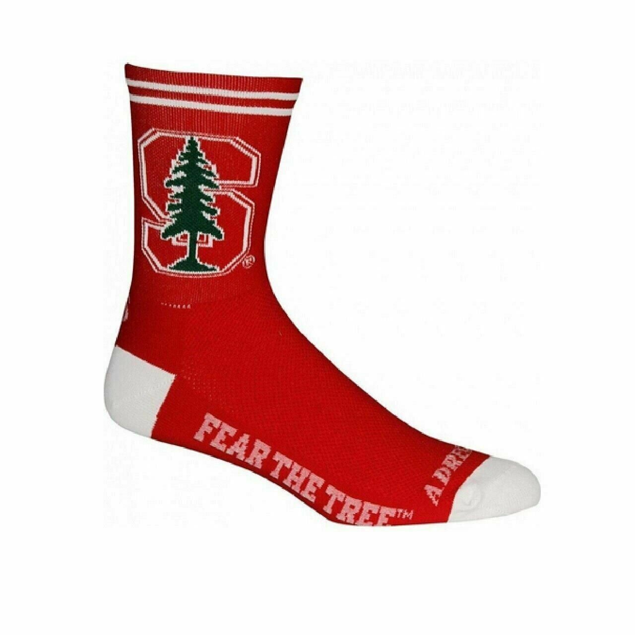 Socks Team Stanford University Officially Licensed Multi Purpose crew length 5"