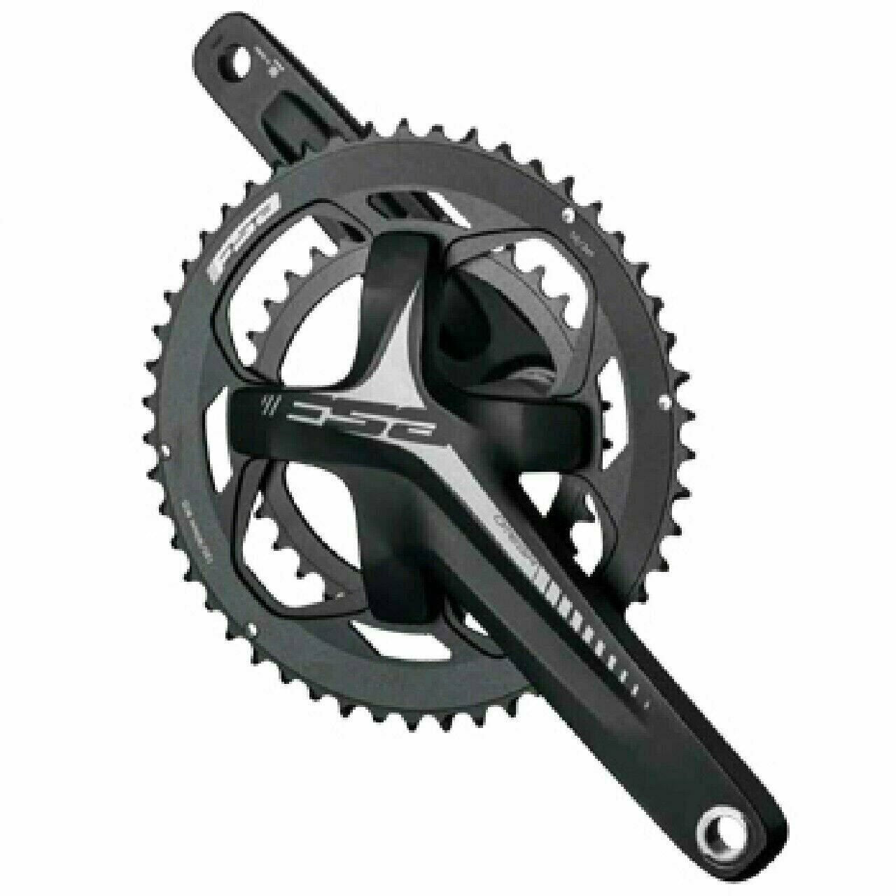 FSA Omega Alloy ABS Road Bike Double Crankset 34/50 170 mm Black MegaExo