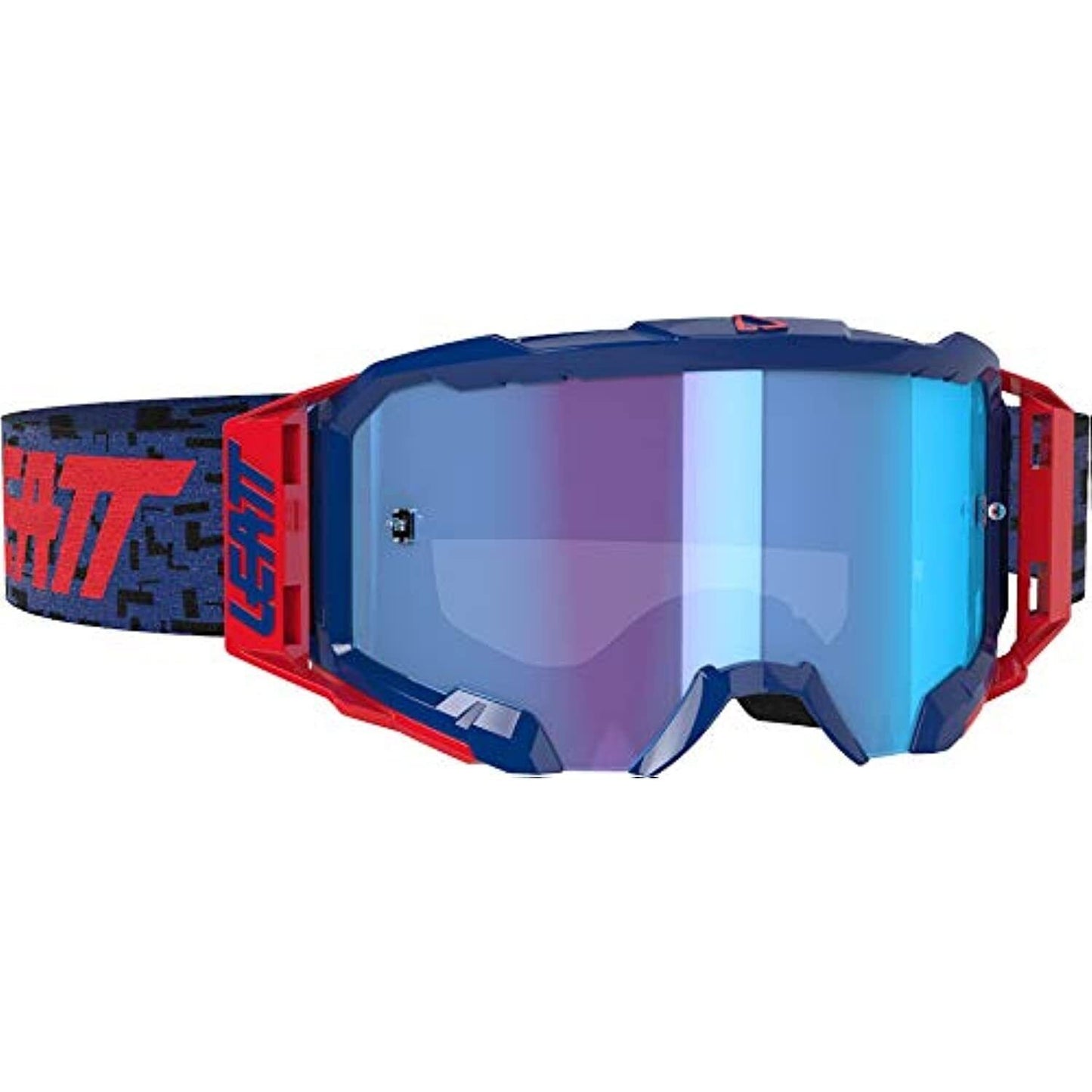 Leatt Brace 5.5 Velocity Iriz Goggles (Royal/Blue Lens)