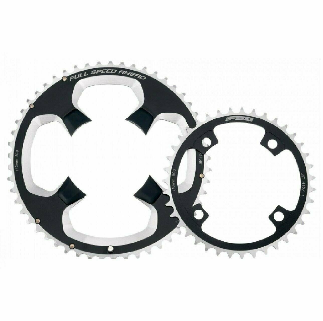 Crankset FSA Chainring for Powerbox alloy 110 x 50T 4 arm (each ring) BM1