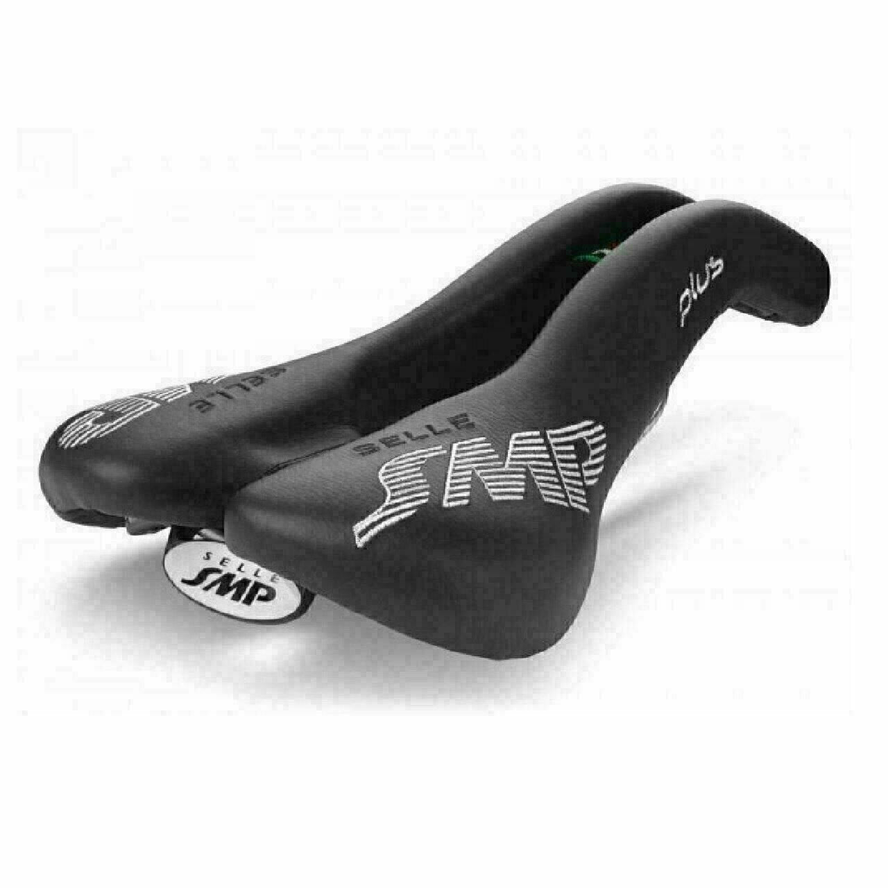 Selle SMP Plus Bike Saddle Bike Seat Black Leather