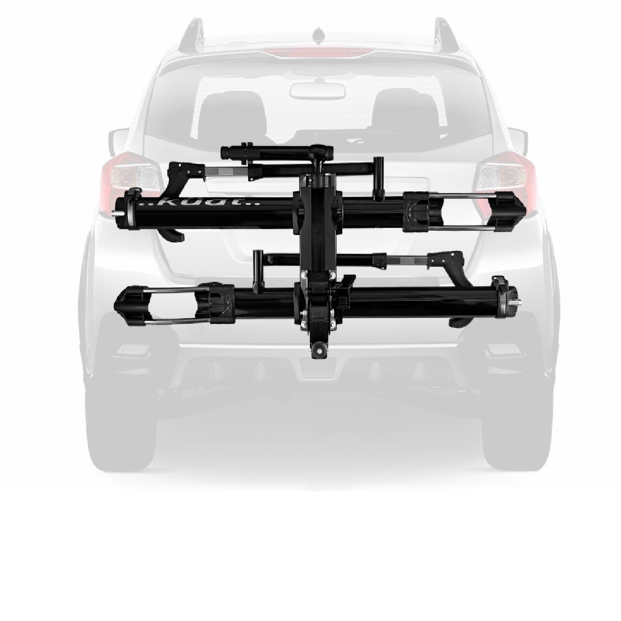 Kuat NV2.0 Hitch Mount 2 Bike Rack Black/Silver 2" Mount