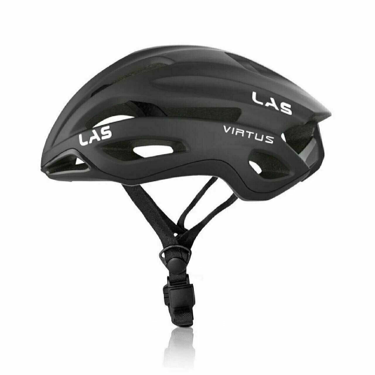 Cycling Helmet LAS Virtus Carbon Road Bike Cycling Helmet - Matt Black