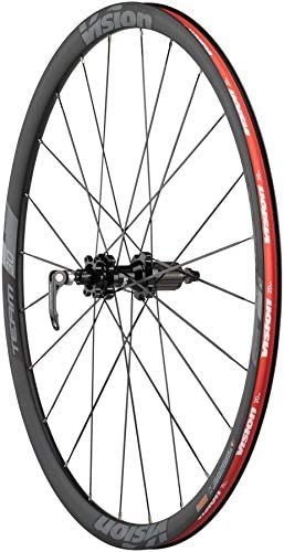 VISION Team 30 Wheelset - 700c, QR x 100/135mm, 6-Bolt, HG 11, Black, Clincher