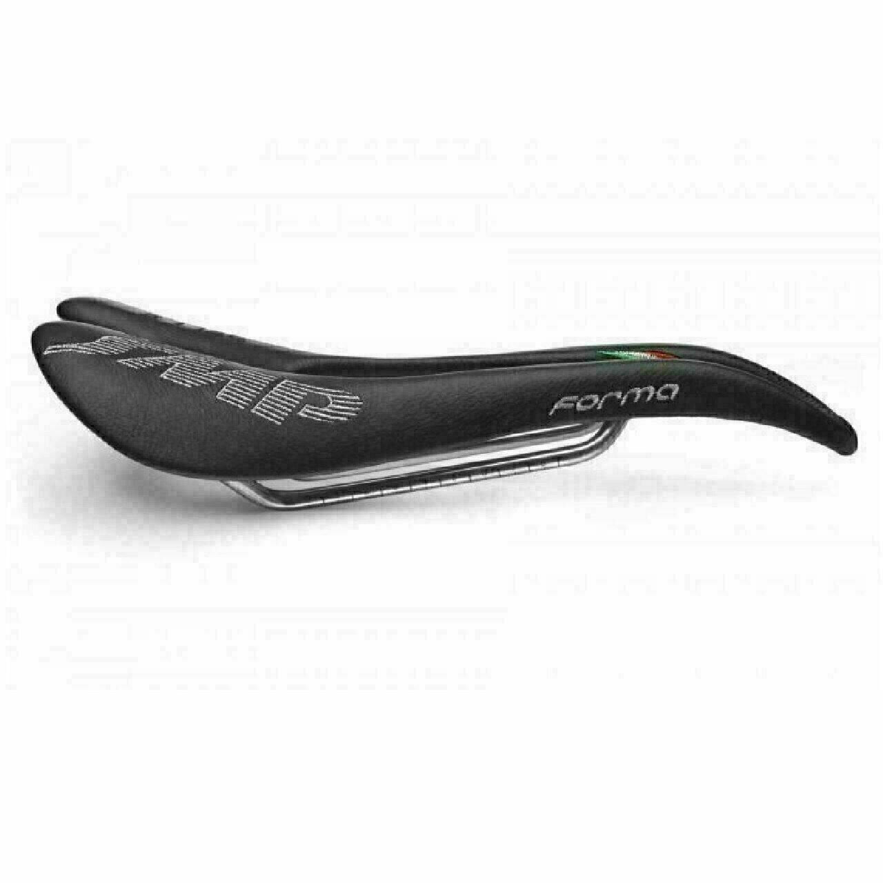 Bike Saddle Selle SMP FORMA Bike Saddle Seat Black with stainless Steel Rails