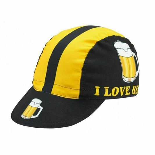 Cycling cap World Jerseys I love Beer cycling hat  beer Theme cycling cap