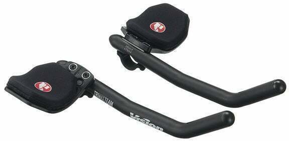 Clip-on AeroBar Vision Team Alloy J-Bend / Triathlon Bars 31.8 x 230mm