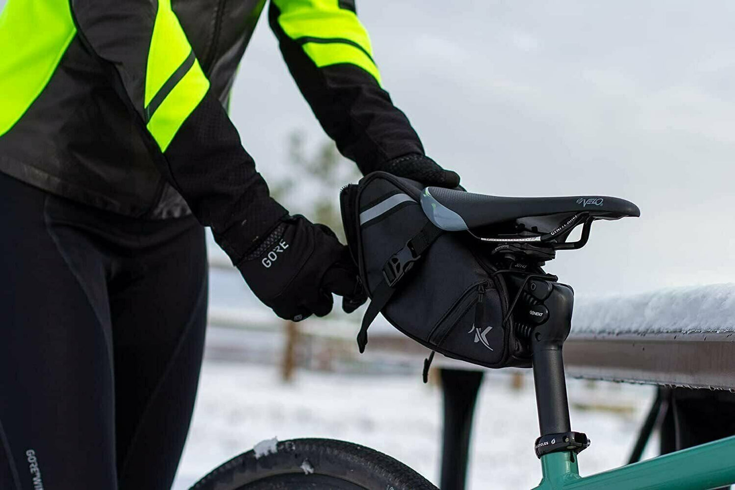 KINEKT Bike Suspension Seatpost Waterproof Saddle Bag