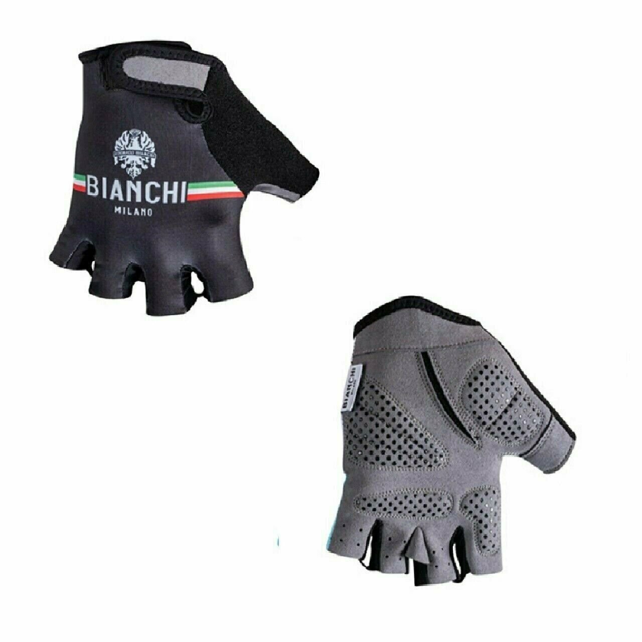 Cycling Gloves Nalini Bianchi Milano ANAPO Cycling Gloves - BLACK