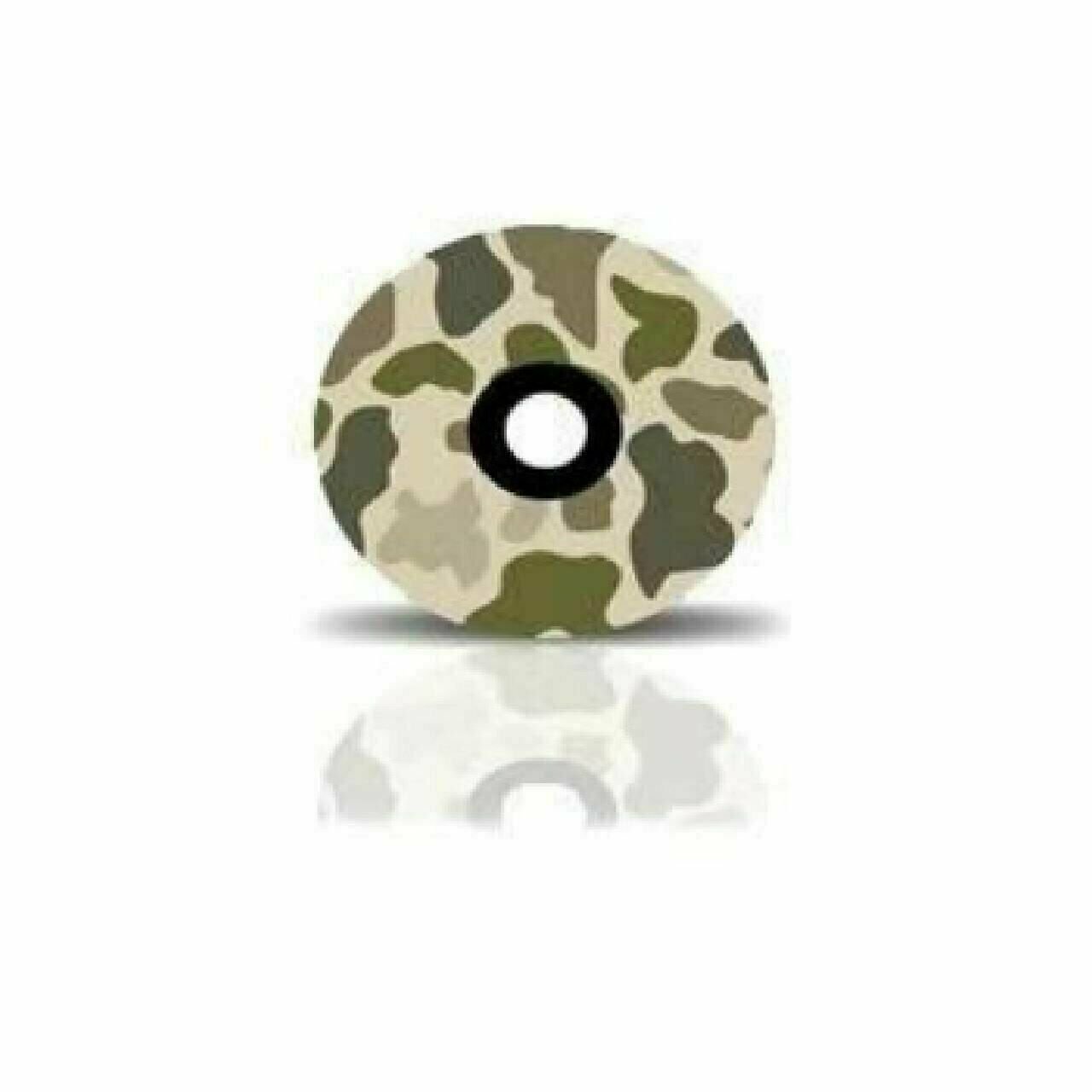 Enlee Decorative Custom Stem Top Cap 1 1/8" Camo