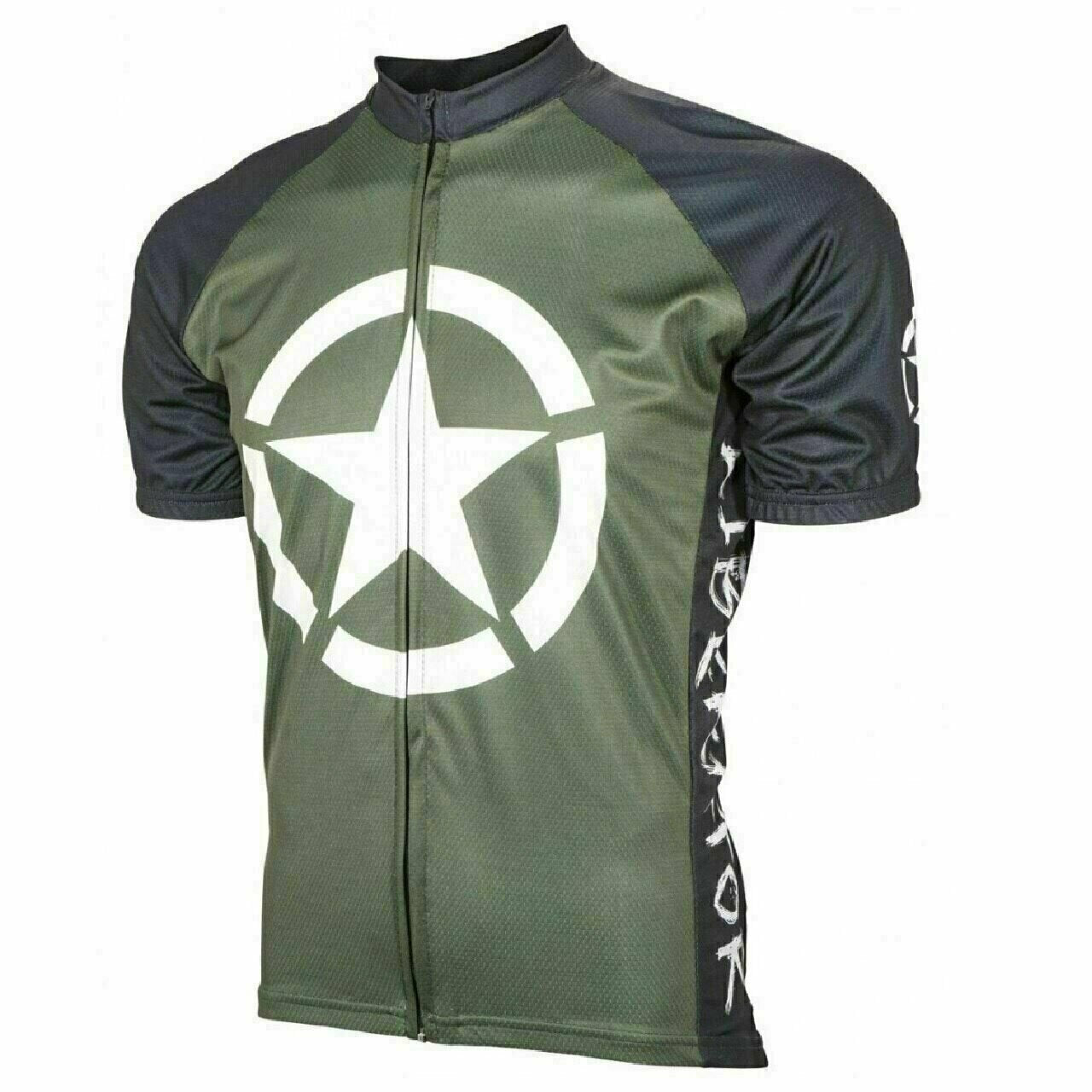 World Jersey Liberator Road Full Zip Men's Cycling Jersey