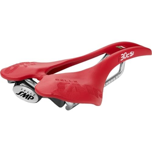 Selle SMP F30c S.I. Bike Saddle Red, 150mm |Bicycle Seat