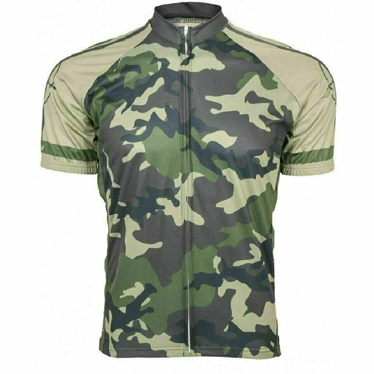 Cycling Jersey World Jersey Outlaw Camo Road Full Zip Men's Cycling Jersey