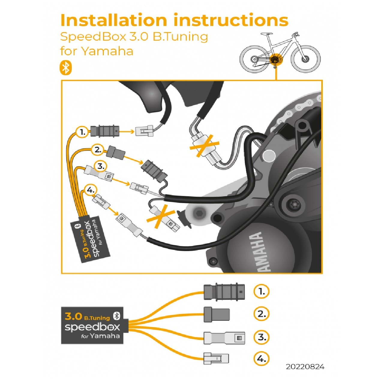 SpeedBox 3.0 B.Tuning for Yamaha (PW-X, SE, TE, CE, X2)