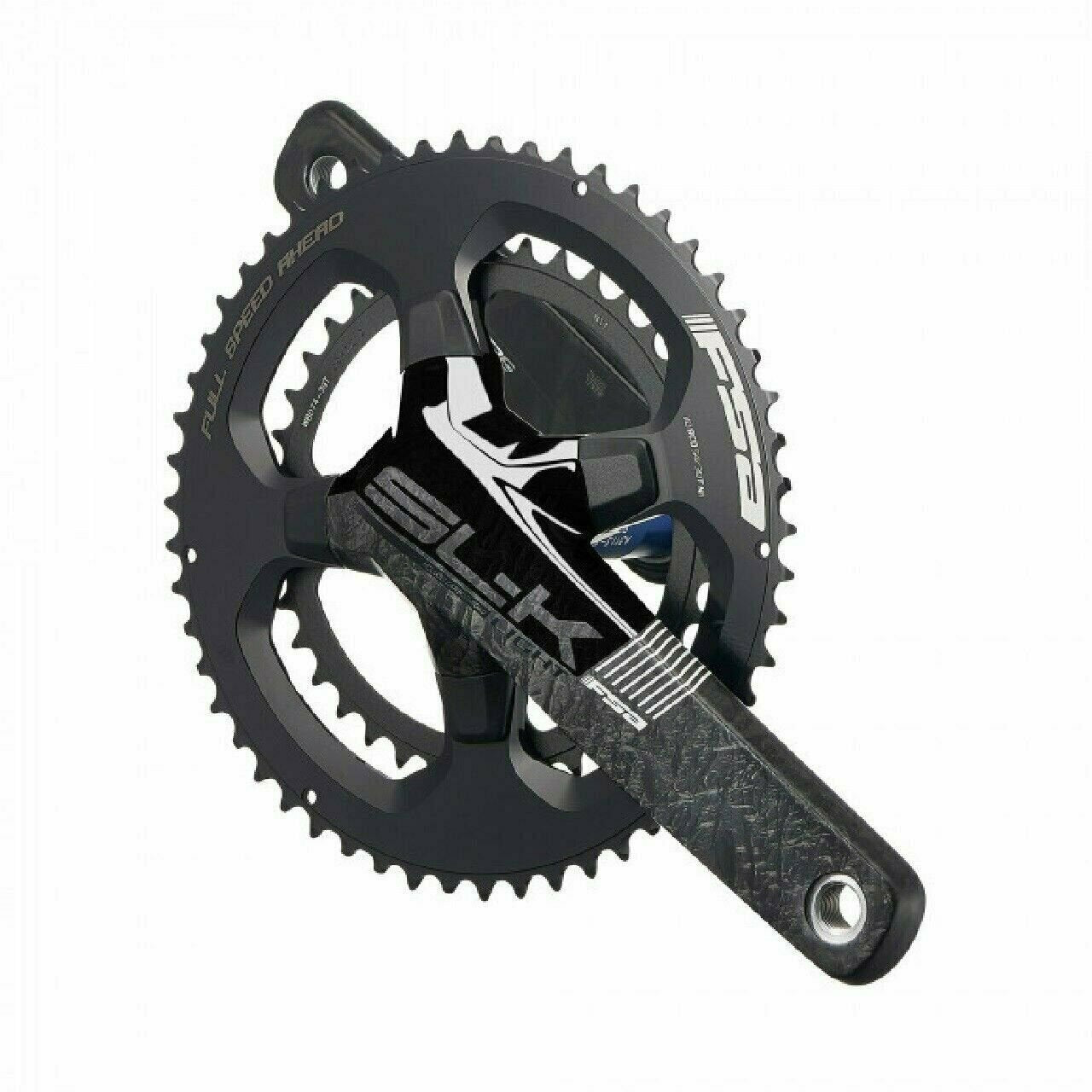 FSA SL-K LIGHT Carbon Crankset ABS 39/53T 175mm BB386EVO Black 18/19