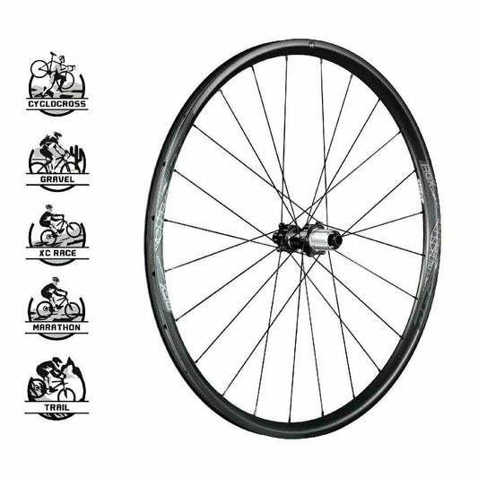 Carbon wheels FSA K-Force Light MTB AGX 27.5" x 24H 6-bolt disc brake